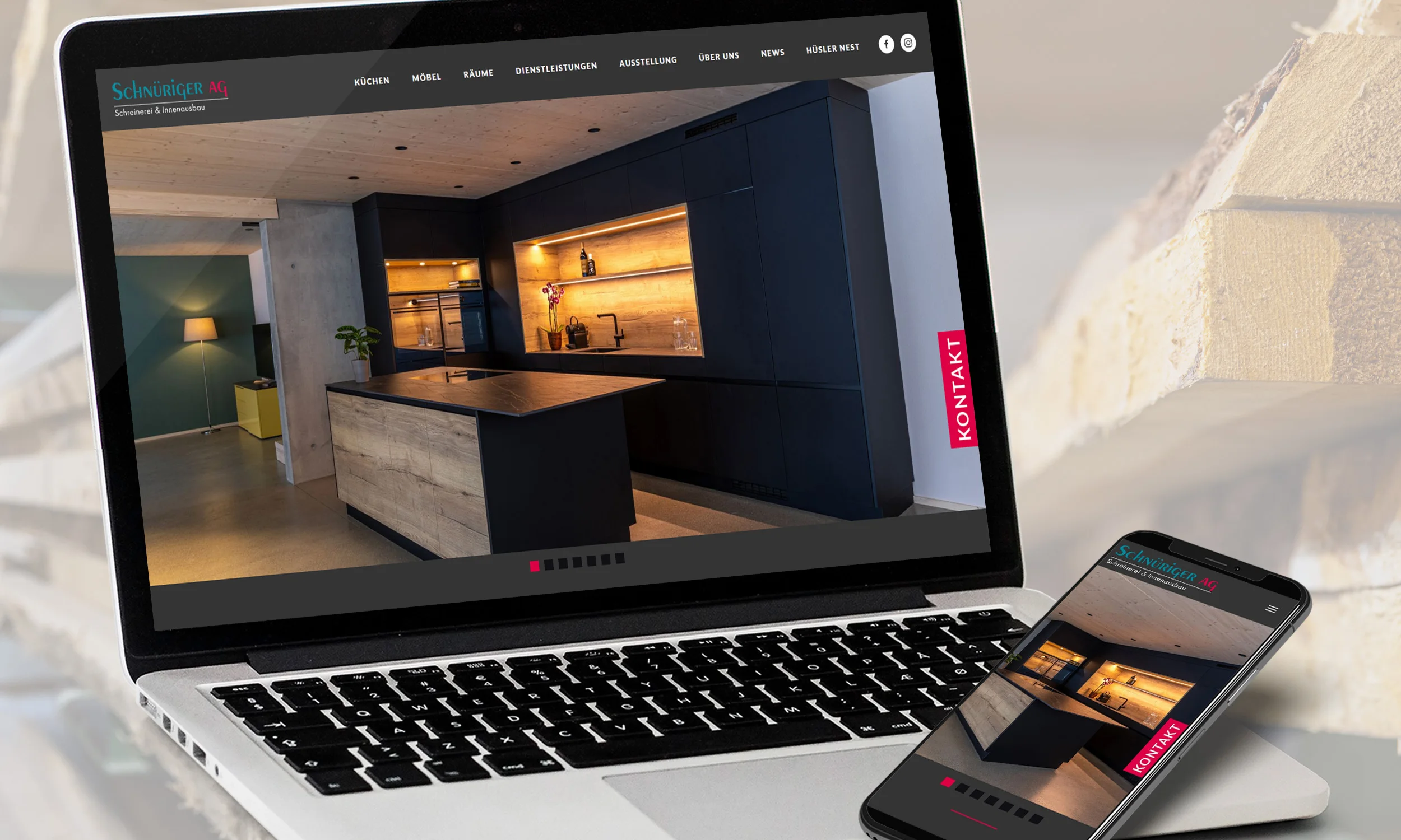 Die neue Website der Schnüriger AG ist online