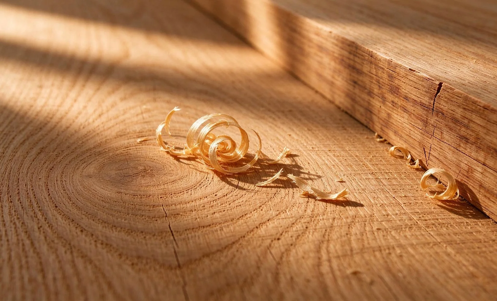 Detailaufnahme natürlicher Holzmaserung